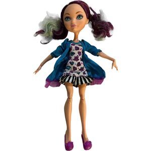 SWEET Ever After High Madeline Hatter Getting Fairest Doll Dress Coat 2012